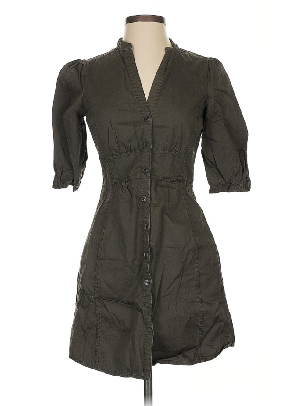 MNG Khaki Sports Mini Dress